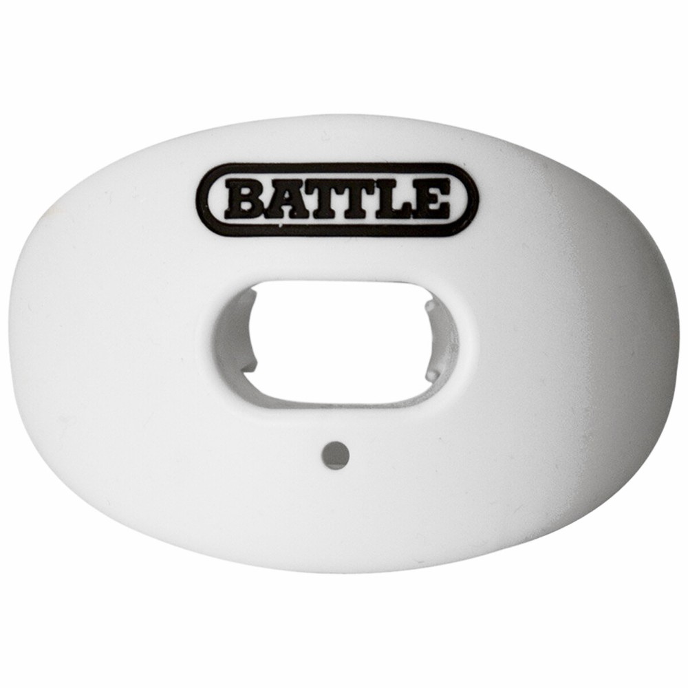 Battle Sports Oxygen Lip Protector Mouthguard - White