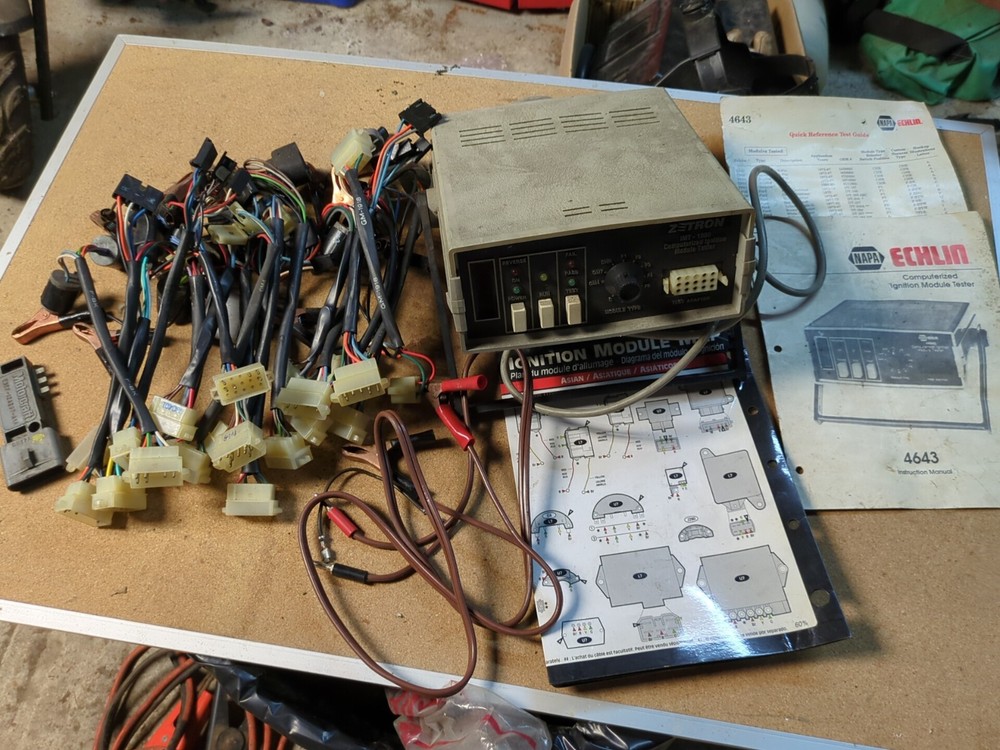 Computerized  Electronic Ignition Module Tester Zetron Model IMT-1000 With Extra