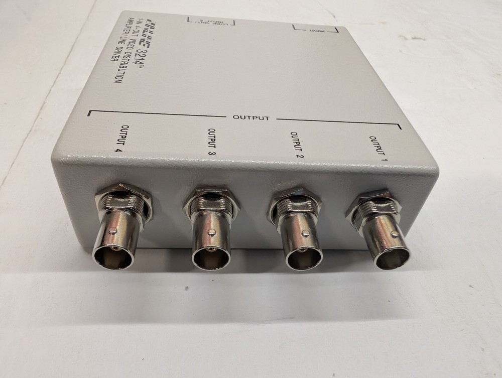 Inline 3214 1-in 4-out Video Distribution Amplifier Line Driver