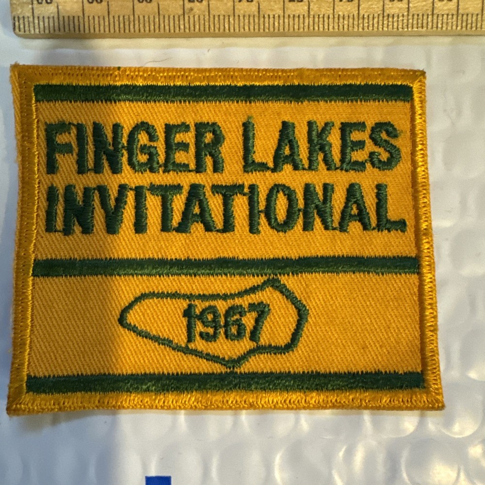 Vintage 1967 Patch Finger Lakes Invitational