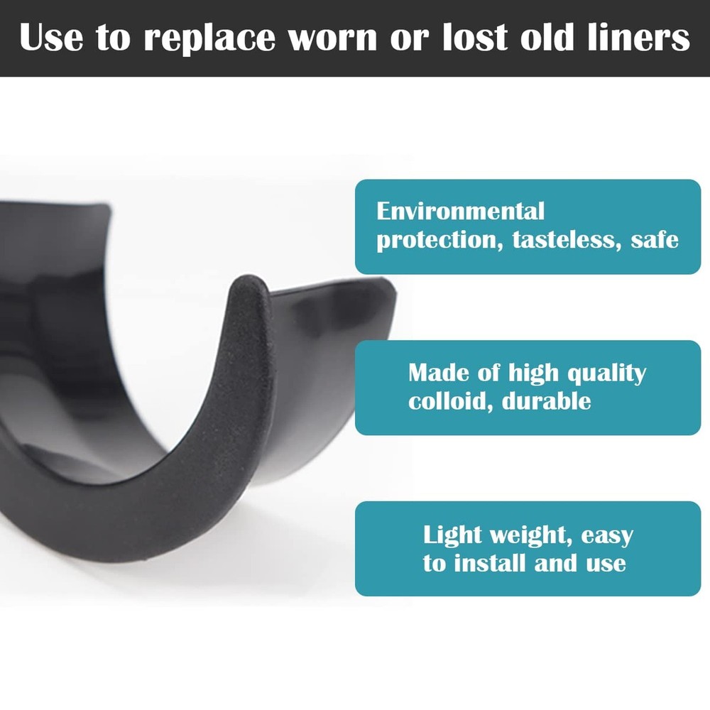 FERCAISH 6 Pcs Billiard Table Liners, Long-Lasting Plastic Pool Table Pocket ...