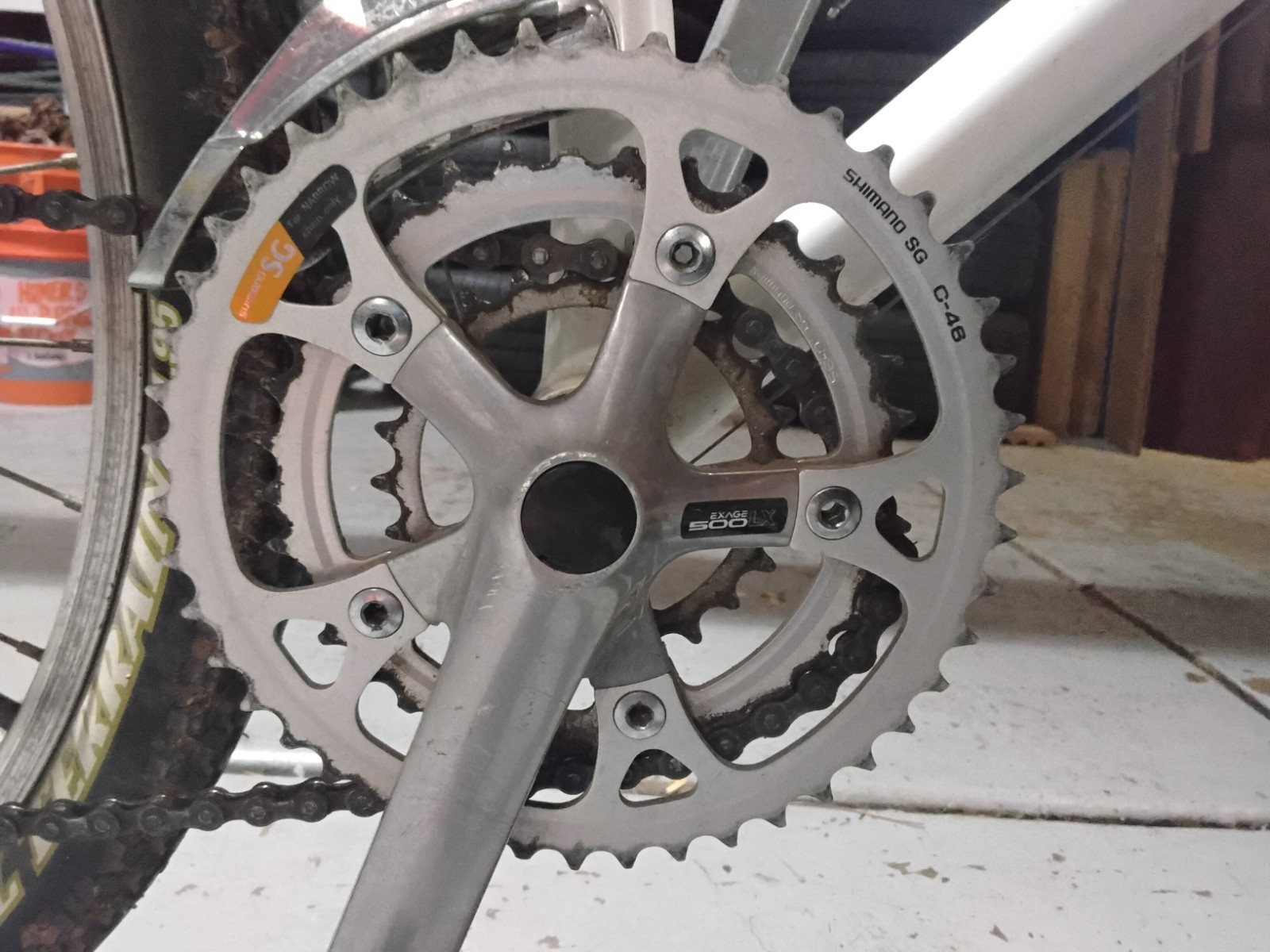 1991 alpinestars cro-mega LX white complete vintage bike