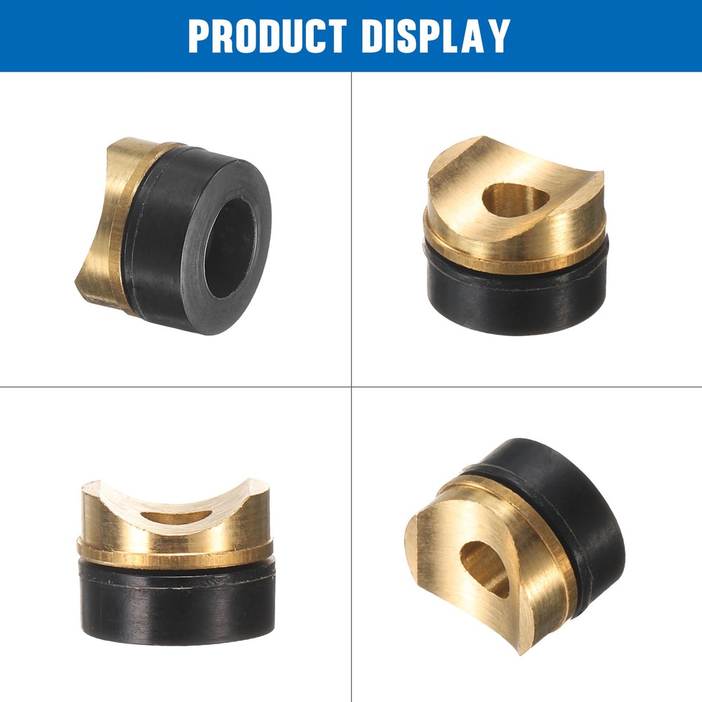 8 Pcs Tip Seals, Airless Spray Gun Seals, Brass
