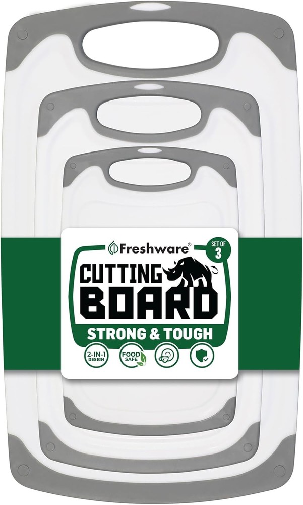 Cutting Boards for Kitchen, Chopping Board with Different Sizes,