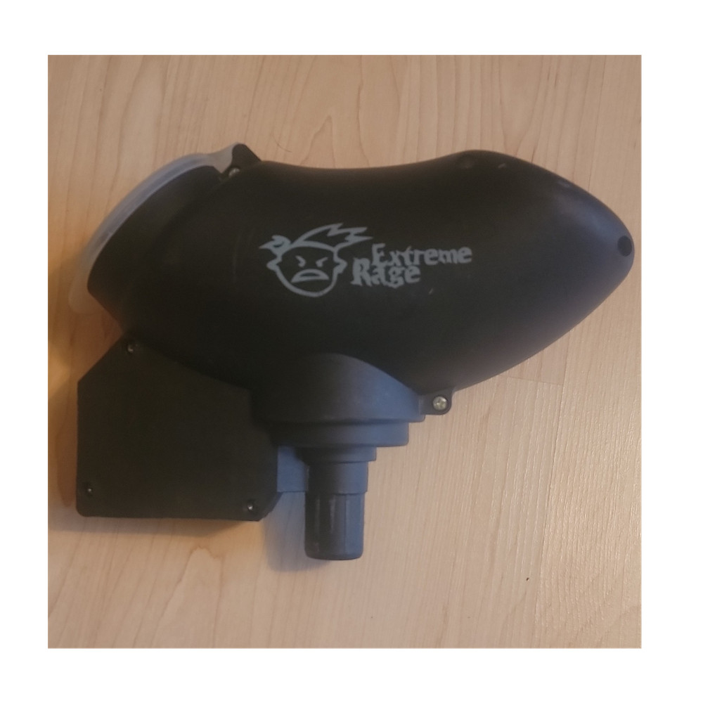 Extreme Rage Overdrive Hopper Loader - Black - Works - Single 9V Operation