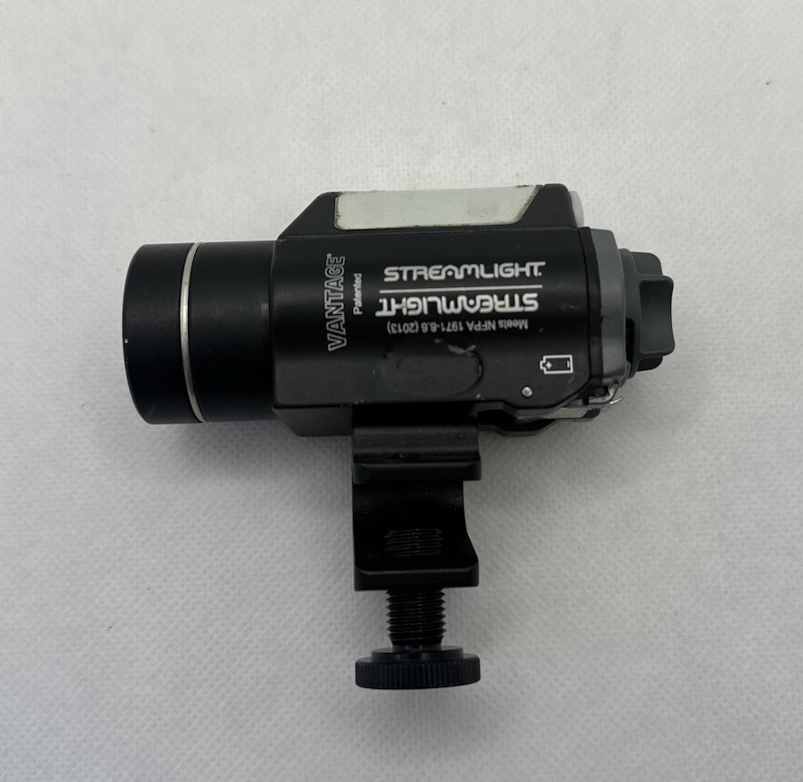 Streamlight Vantage Helmet Mounted White LED Light with Blue LED for visibility