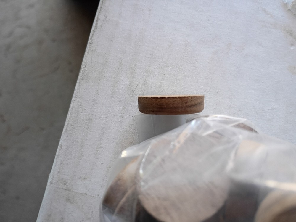 1" Walnut Side Grain Plugs