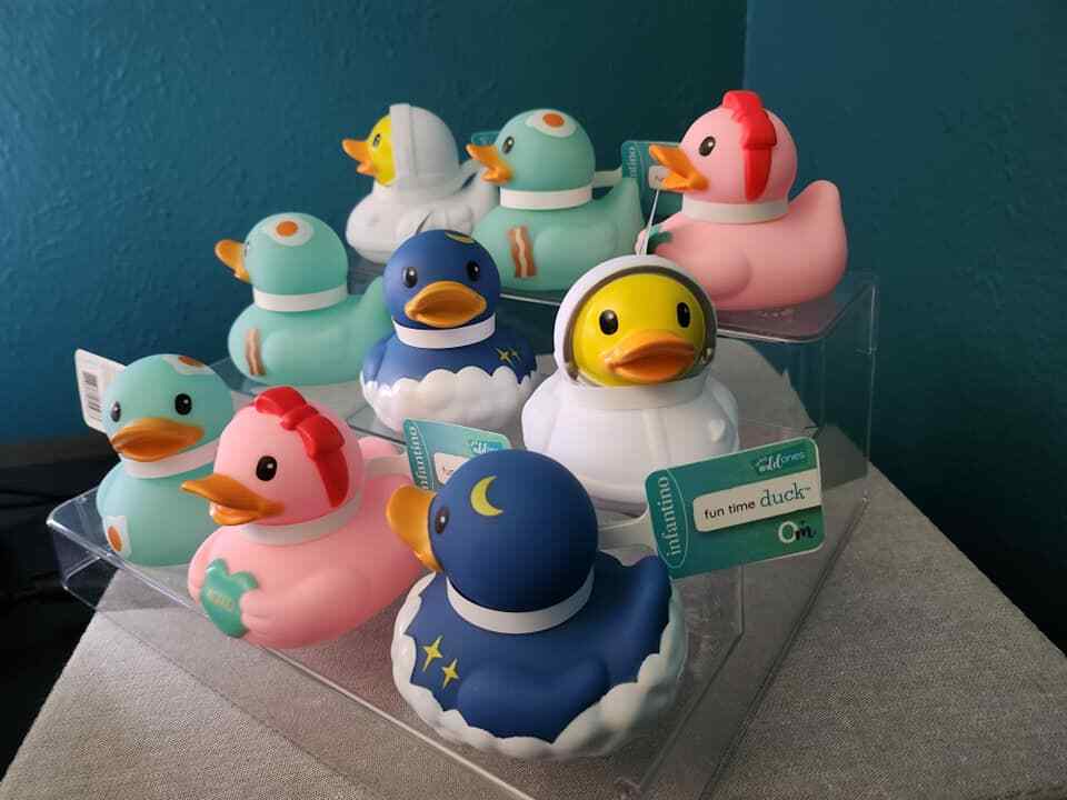 Infantino Floating Rubber Ducks - 22 Variations - Pick Which One You Want
