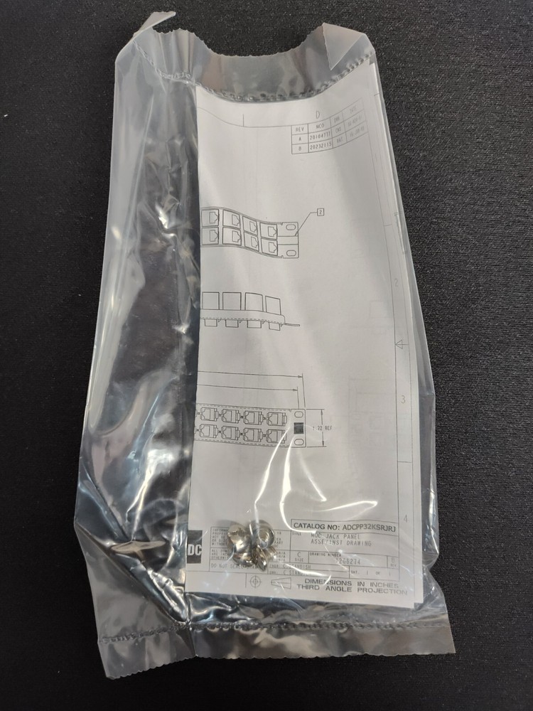 ADC ADCPP32KSRJRJ CAT5e 32-Port Patch Panel (1206274)