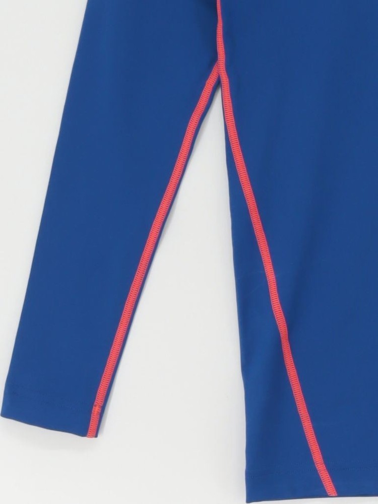 Under Armour Men's Loungewear S Blue Polyester with Elastane Mock Neck Basic