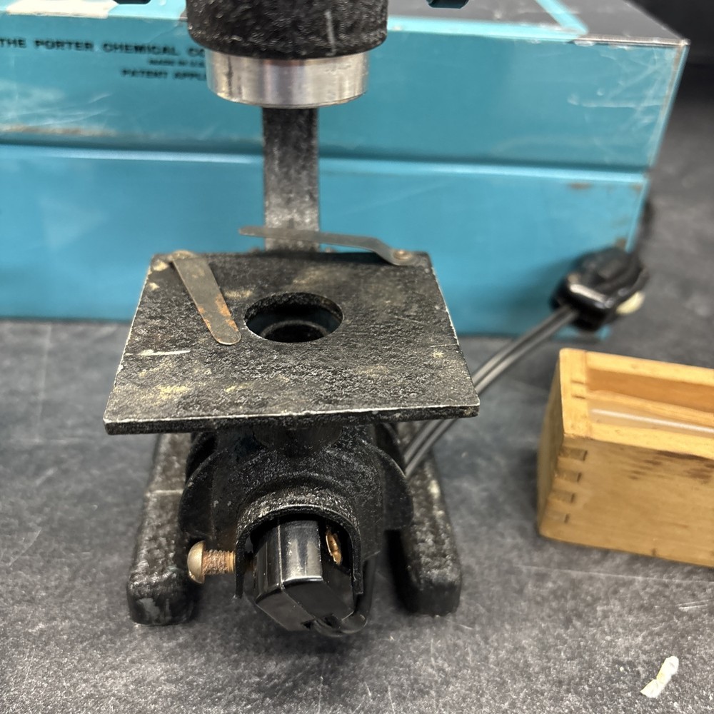 Vintage Porter Science Microcraft Microscope Lab No. 2105, Untested