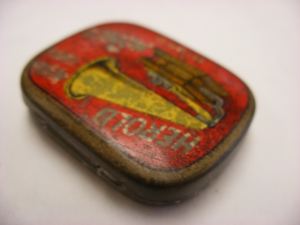 Phonograph Gramophone Needle Tin - Monica Empty
