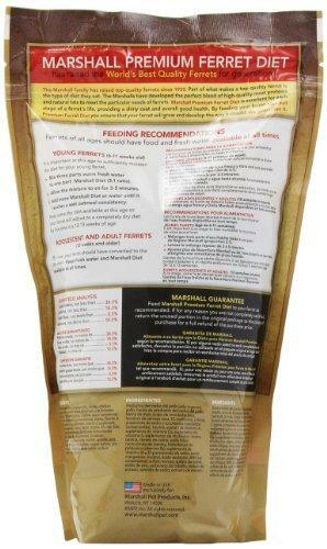 Marshall Premium Ferret Diet, 22-Ounce, Small