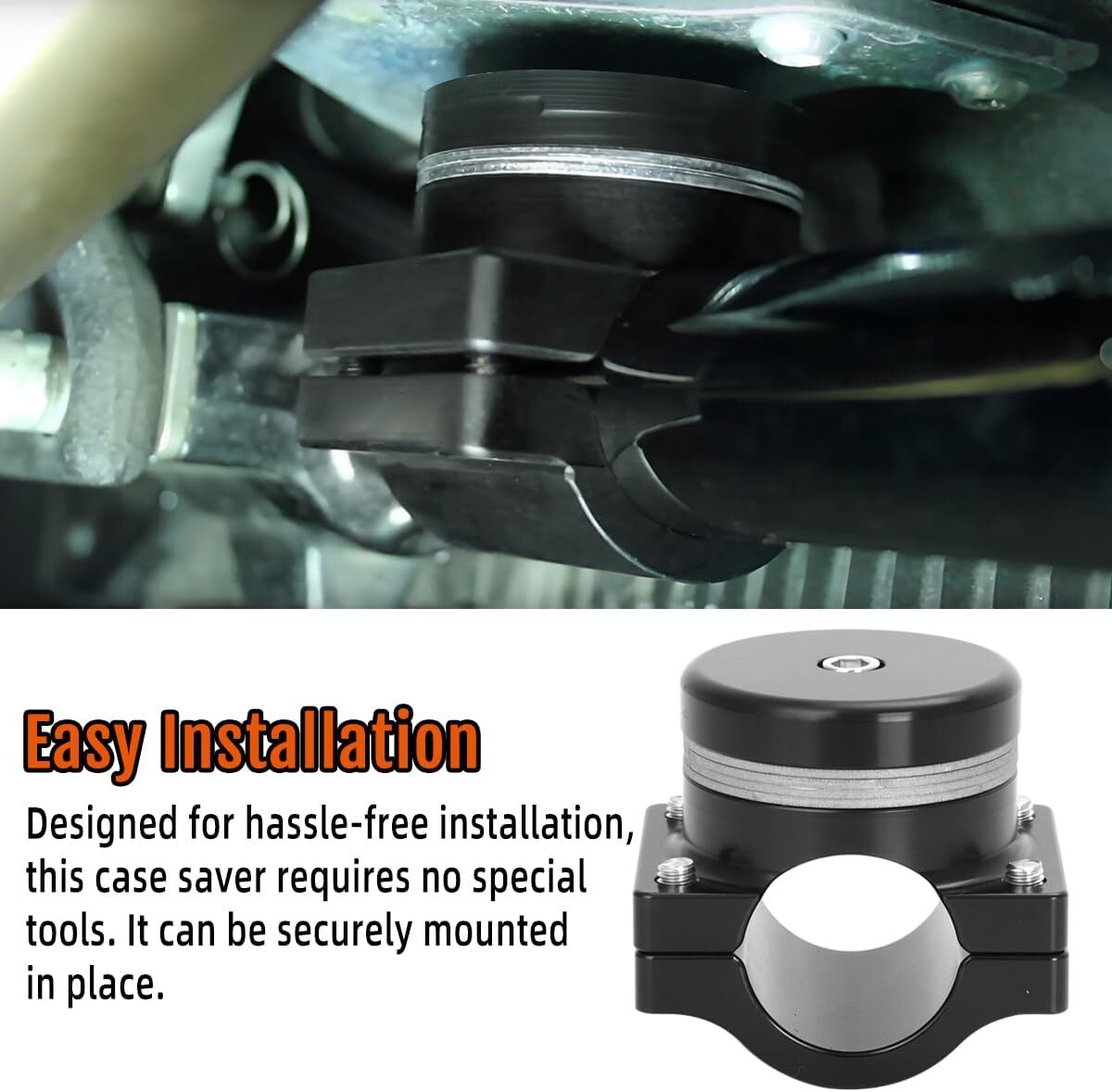 For Dyna Case Saver Motorcycles Front Motor Mount Case Saver Mounting Aluminum