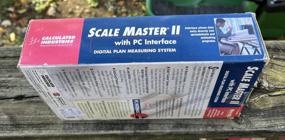 Scale Master II Digital Plan Measuring System With PC interface & Cable #6325
