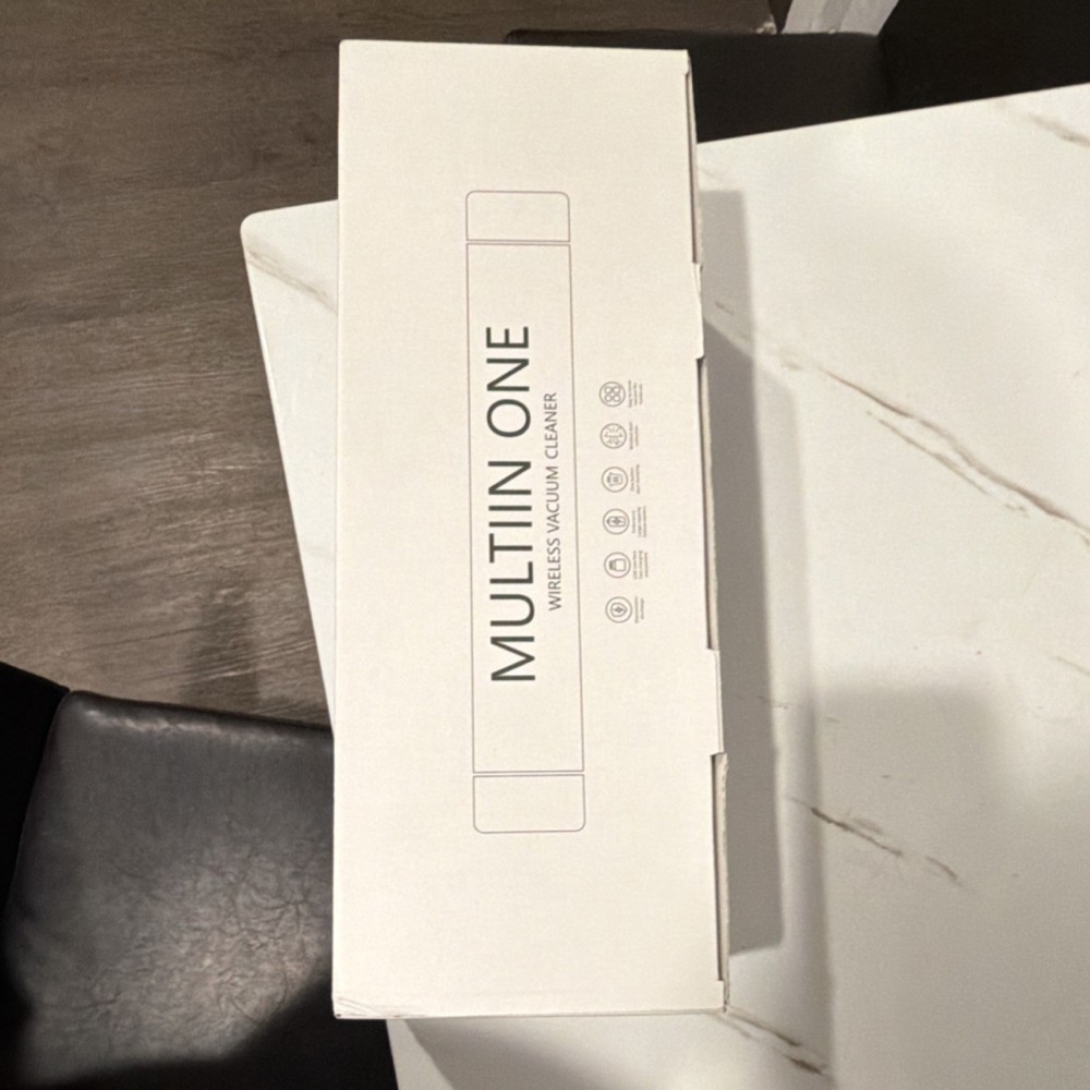 MULTIIN ONE Cordless Bagless Stick Vacuum Portable Multi Surface White