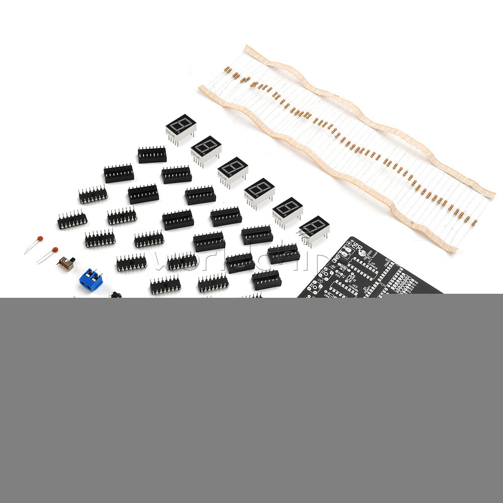 6-bit Digital Circuit Clock DIY Electronic Kit Electronic Clock Teaching Kit