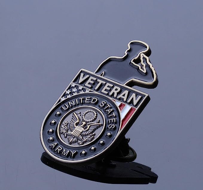 Army Veteran Salute Pin