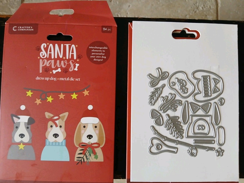 Santa Paws Die Set & Embossing Folder CraftComp