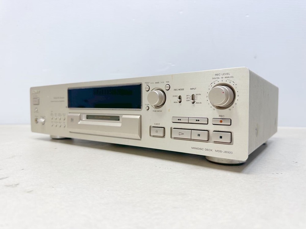 Sony MDS-JB920 MD MiniDisc Deck Recorder Player