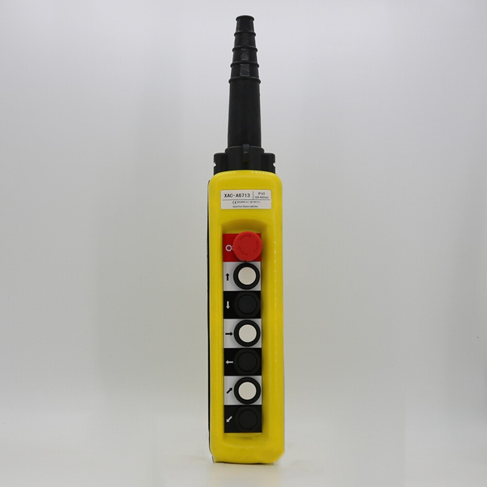 Pendant Control Stations Crane 6 Pushbutton Switch XAC-A6713 XAC-6713