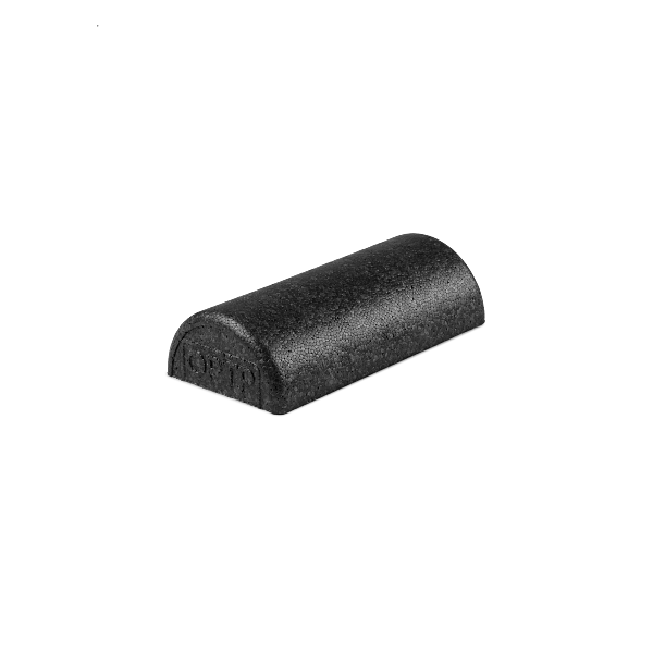 OPTP Black AXIS Firm Foam Roller - Half 12"x3"