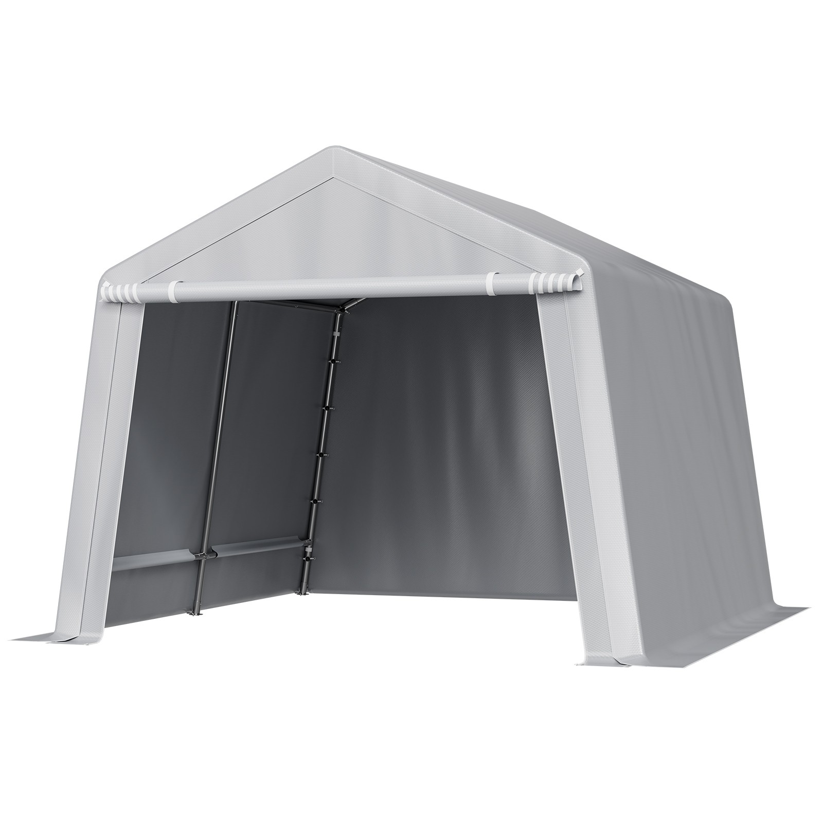 10x10 ft Outdoor Storage Shelter Shed Waterproof Carport Tent