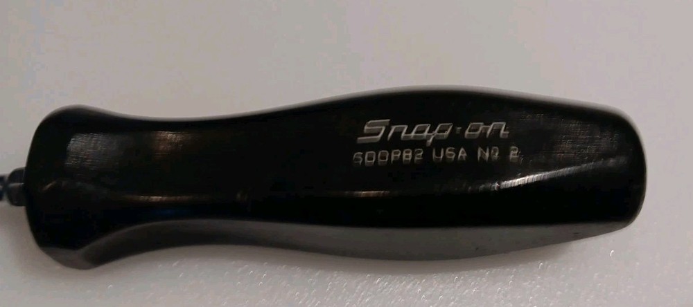 Snap-on Tools SDDP82, Black Handle Phillips Screwdriver # 2 tip, 12” Long