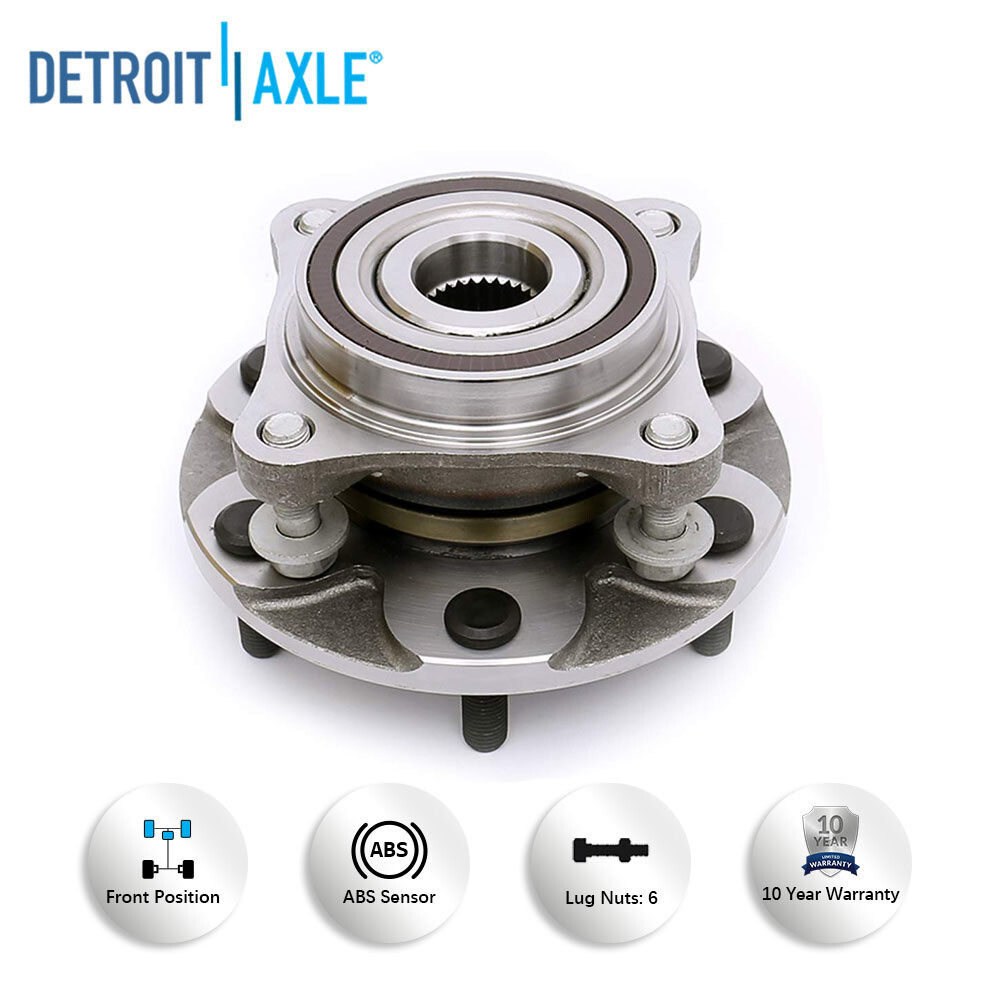 Front Wheel Hub & Bearings for 4Runner Tacoma FJ Cruiser Lexus GX460 GX470 4WD