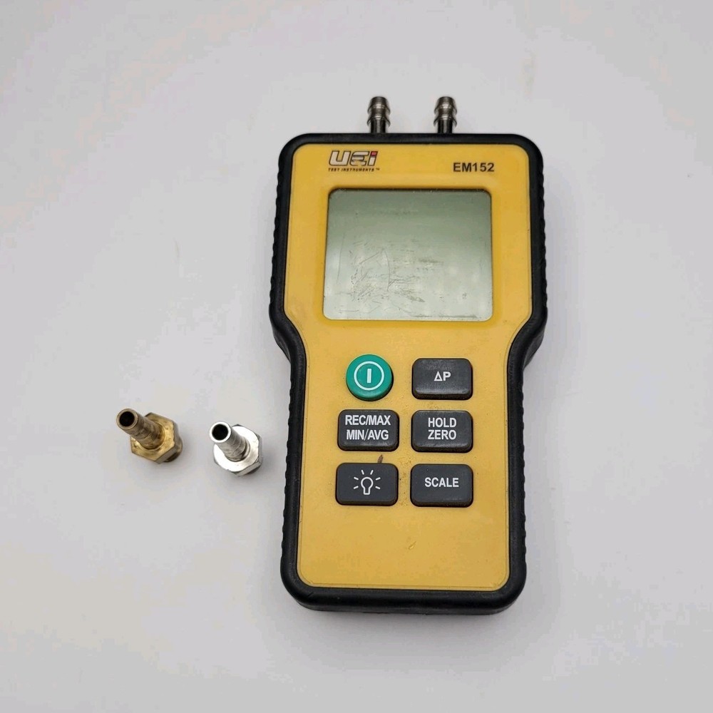 UEi EM152 - DUAL DIFFERENTIAL DIGITAL MANOMETER