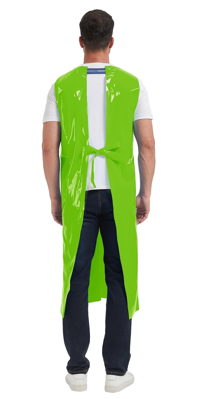 Nanxson Waterproof TPU Work Apron Lightweight Adjustable for Dishwashing Lab ...