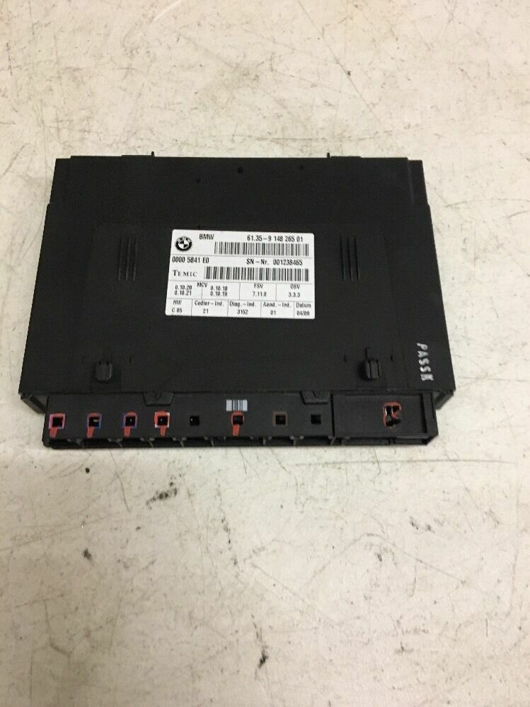 2009 BMW 328I FRONT LEFT DRIVER SEAT  MODULE CONTROL UNIT OEM