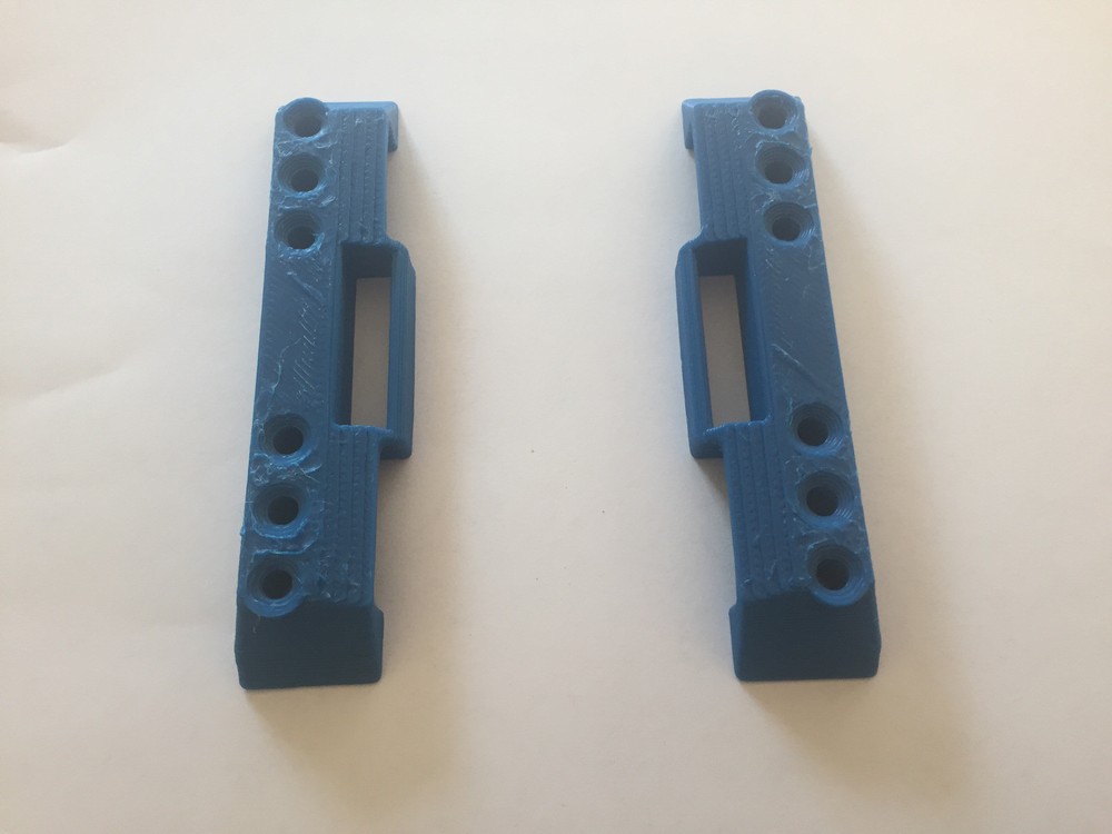 NEW 2018! Blue Sortimo Bosch L-Boxx base mounting mount bracket clip set