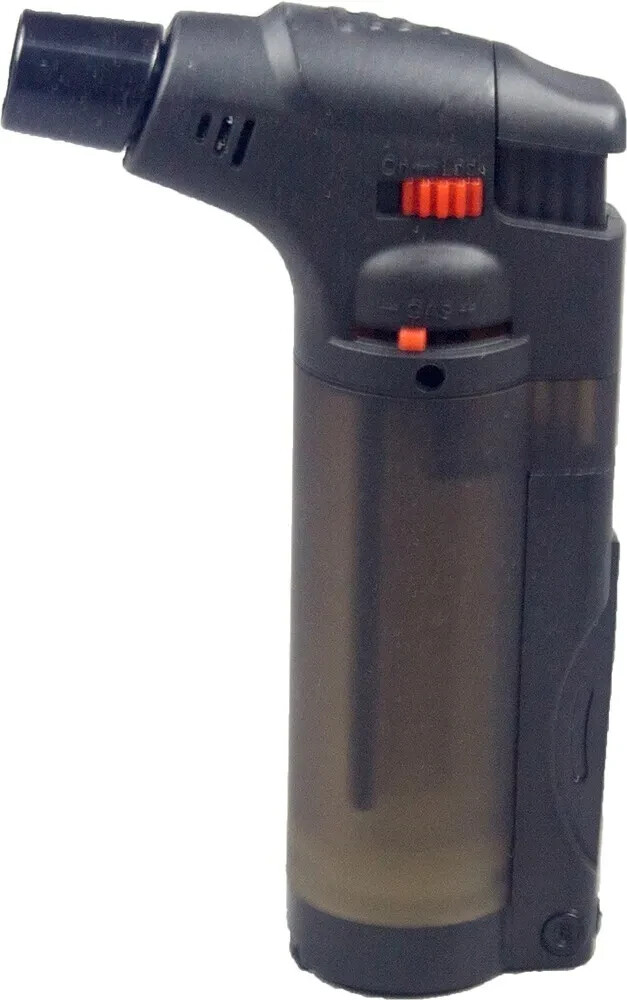 4 Pack Jumbo 4" Jet Flame Torch Gun Lighter Refillable Adjustable W/Tools