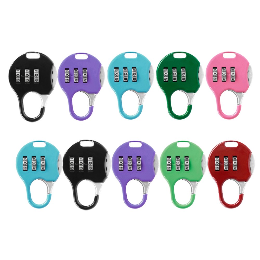 10 Pcs Versatile Combination Lock Set Drawer Password Resettable