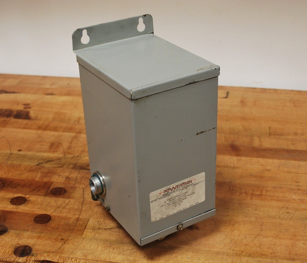 Powertran K256547-ENC, 750va Transformer 1 Phase, Electrostatic Shield - USED