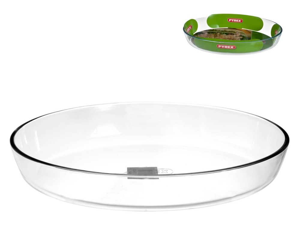 Pyrex Oval Baking Dish 35X24 Transparent