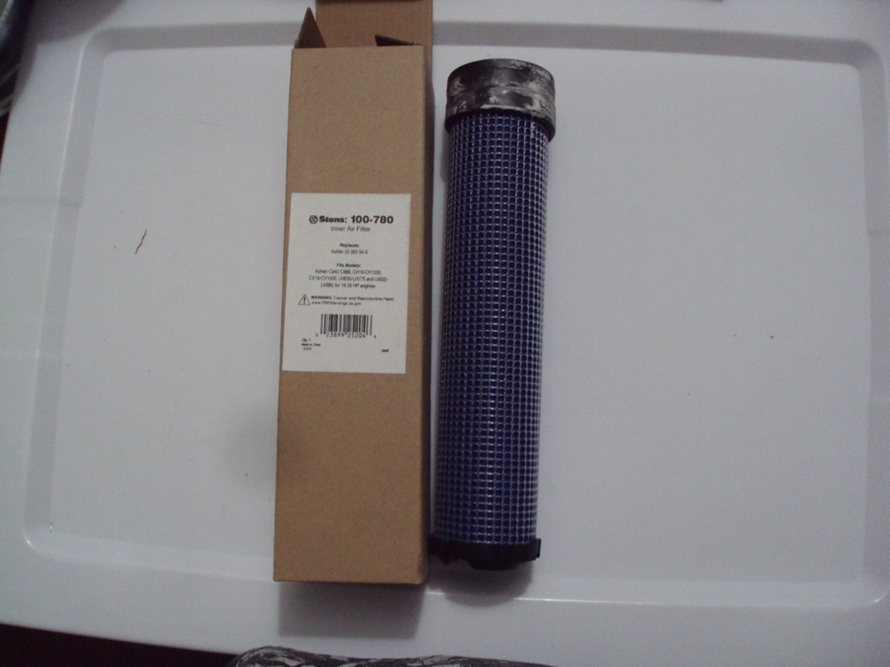 Stens Inner Air Filter, 100-780