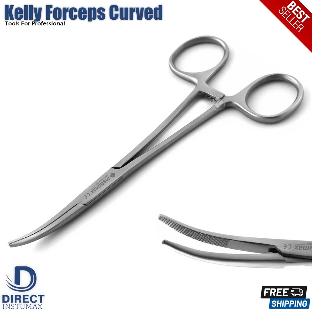 Universal Surgical Instruments Set Needle Holder Forceps Tissue Suture Scissors
