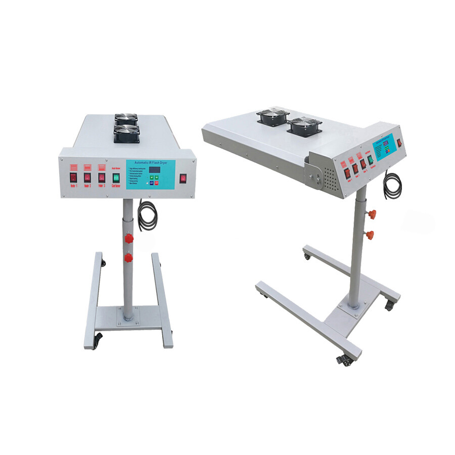 CA-PICKUP 220V 20" x 24" Automatic IR Flash Dryer with Sensor PLC Control System