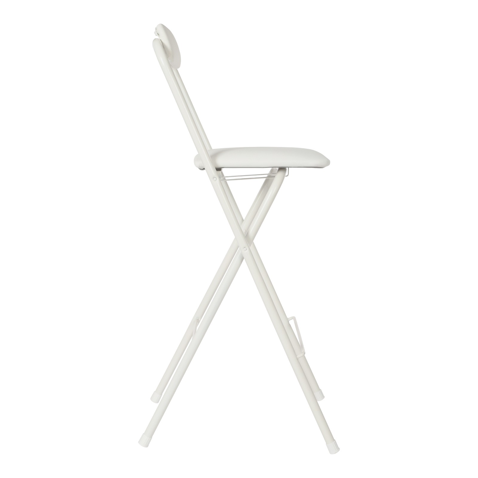 Foldable Bar Chair, Tall Folding Chair, Portable Folding Stool Max 275.58lbs