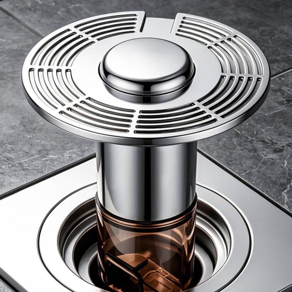 Automatic Levitating Floor Drain Easy Installation Floor Drain Odor Barrier