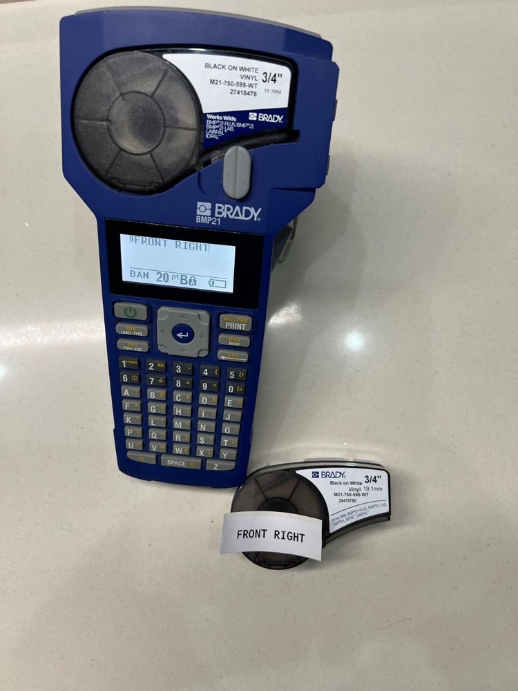 Best Label Maker - Brady BMP21 - Great Condition