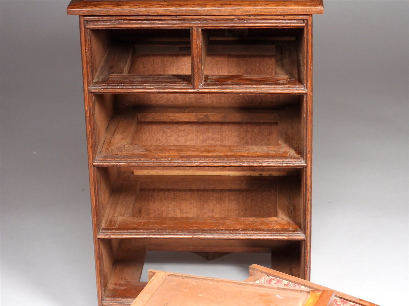 Custom! Bench Made Miniature Mahogany Five Drawer Dresser Jewelry Chest