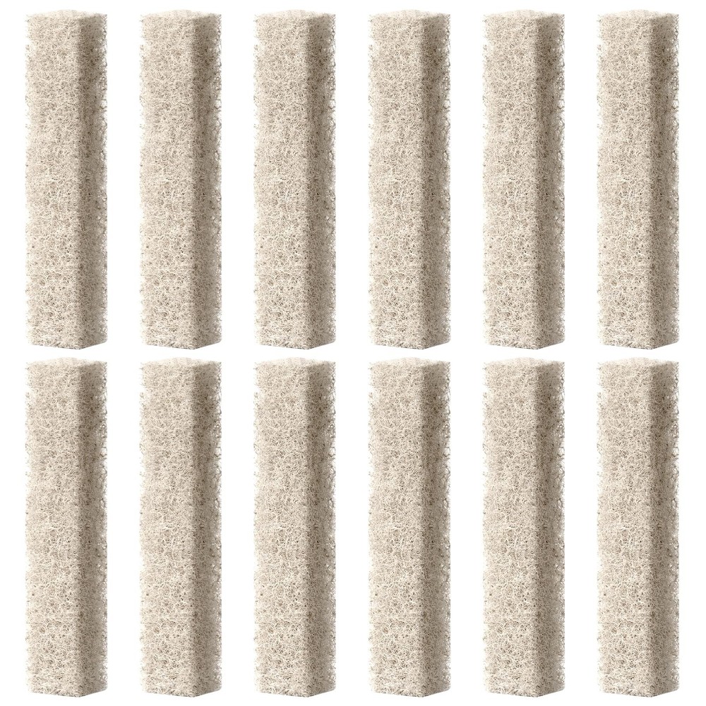 12-Pack Replacement Ammonia Reducer Pads Compatible with Aqueon QuietFlow 20 ...