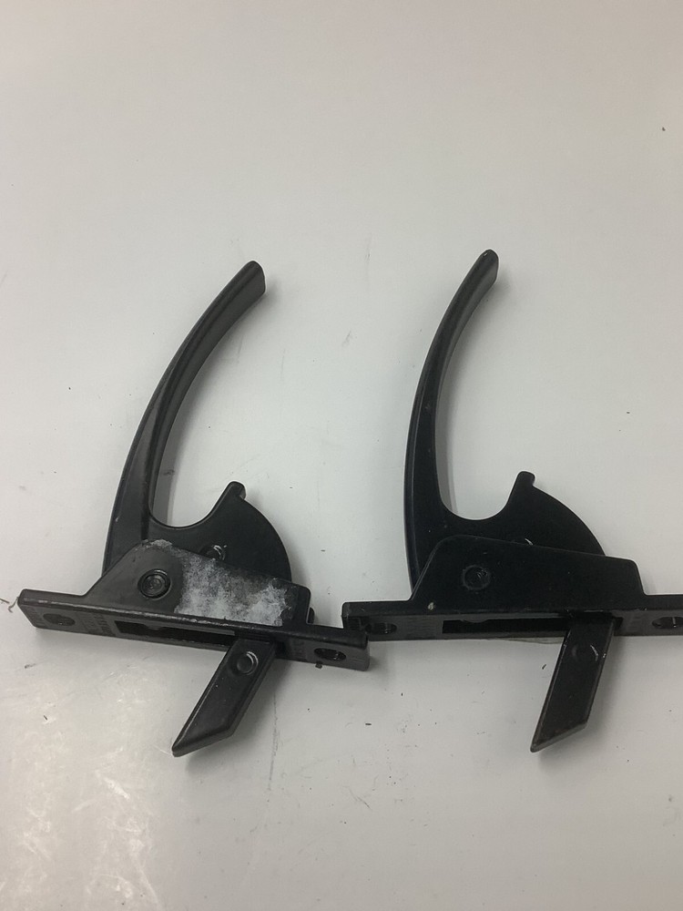 (QTY 2) Locking Casement Window Handle Black