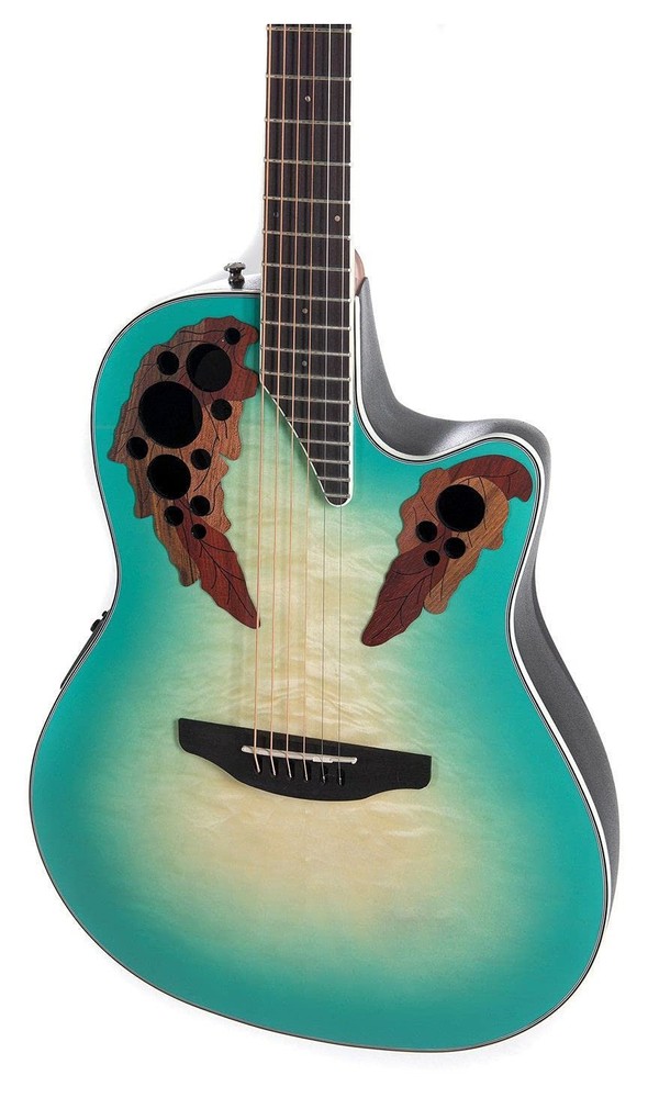 Ovation Celebrity Elite Plus CE44X-9B, MS/Cutaway, Mid-Depth