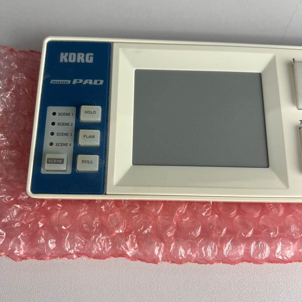 Korg nanoPAD USB Drum Controller White