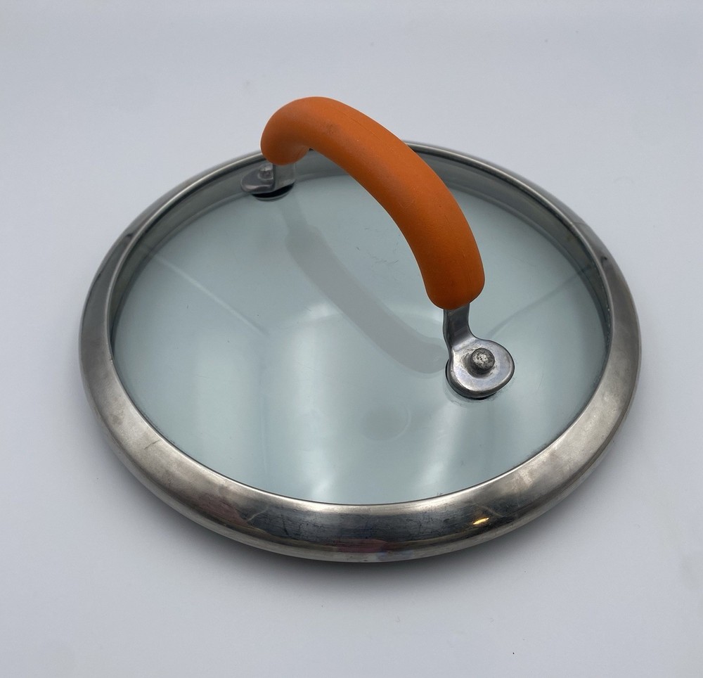 Rachel Ray Cookware Replacement Lid Orange Handle 7"