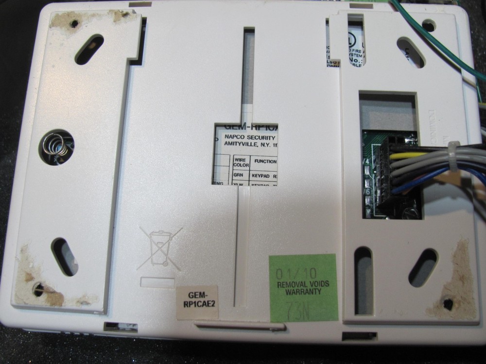 NAPCO GEMINI P816 LOT